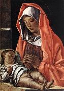 BONSIGNORI, Francesco Virgin with Child fh painting